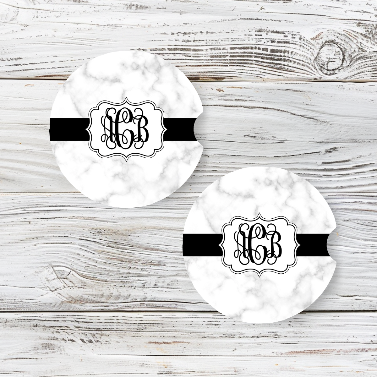 Personalized Car Coaster - Ava (Set of 2)