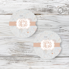 Personalized Car Coaster - Paige (Set of 2)