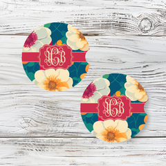Personalized Car Coaster - Allison (Set of 2)