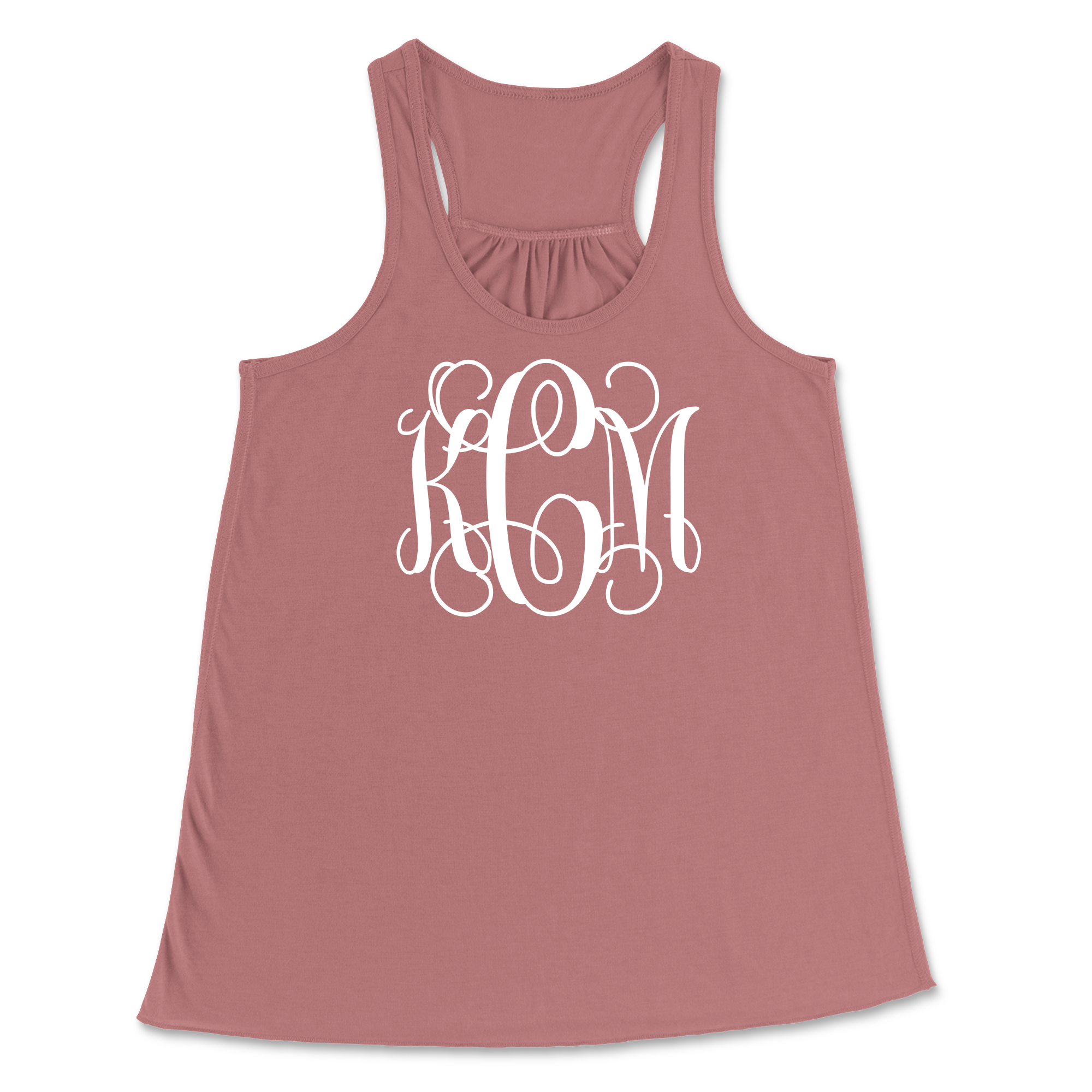 Monogrammed Flowy Tank Top
