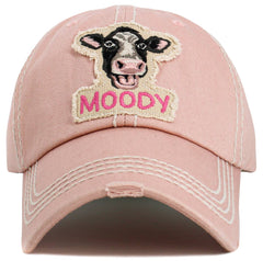 Moody Vintage Washed Baseball Hat