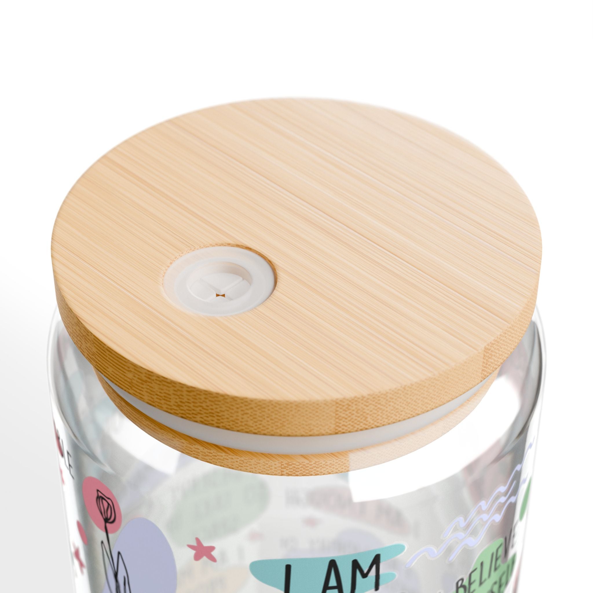 Daily Affirmations 16oz Glass Can