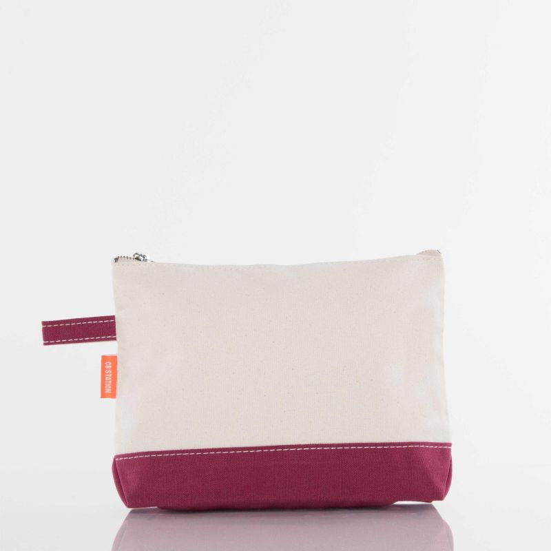 Canvas Makeup Bag