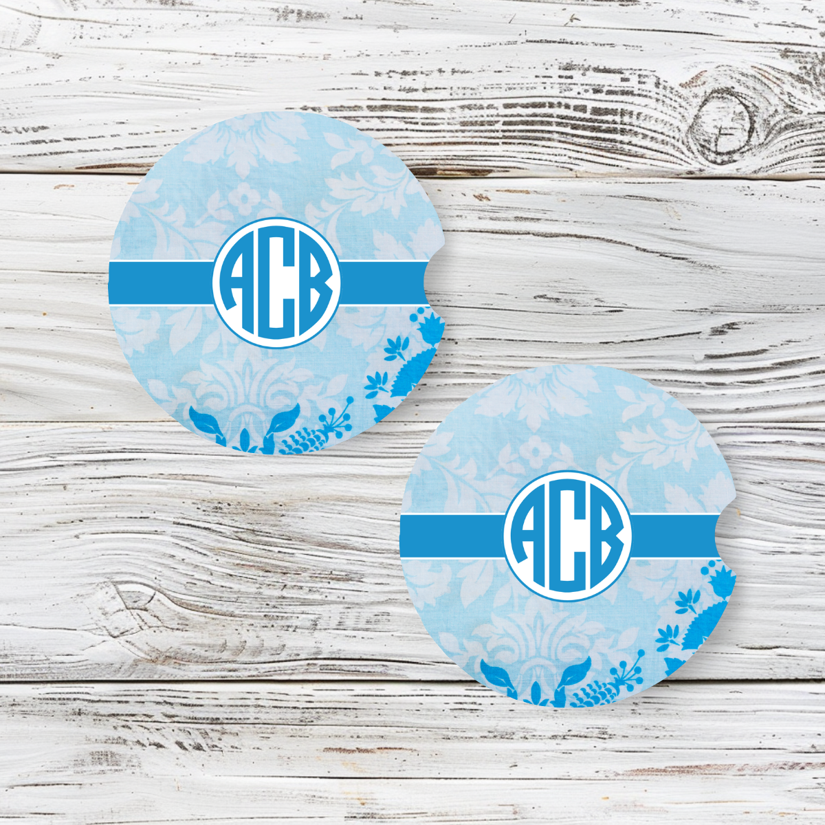 Personalized Car Coaster - Sophia (Set of 2)