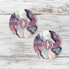 Personalized Car Coaster - Jessica (Set of 2)