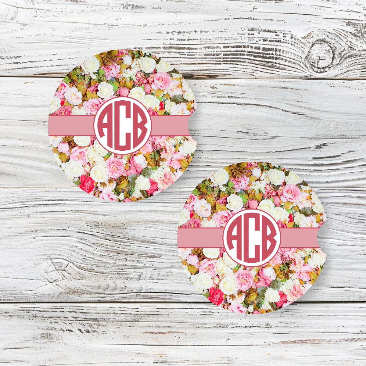 Personalized Car Coaster - Rosie (Set of 2)