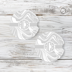 Personalized Car Coaster - Mia (Set of 2)