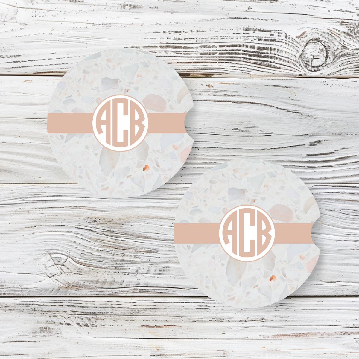 Personalized Car Coaster - Paige (Set of 2)