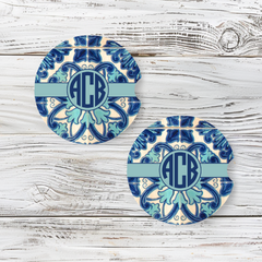 Personalized Car Coaster - Isabella (Set of 2)