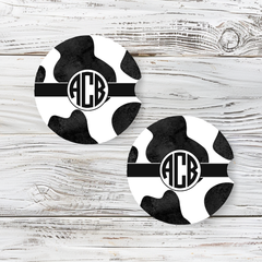 Personalized Car Coaster - Charlotte (Set of 2)