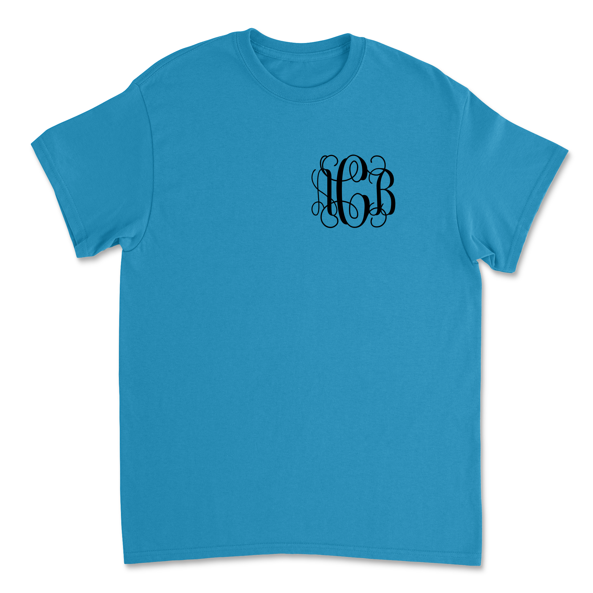 Monogrammed Bright Short Sleeve T-Shirt