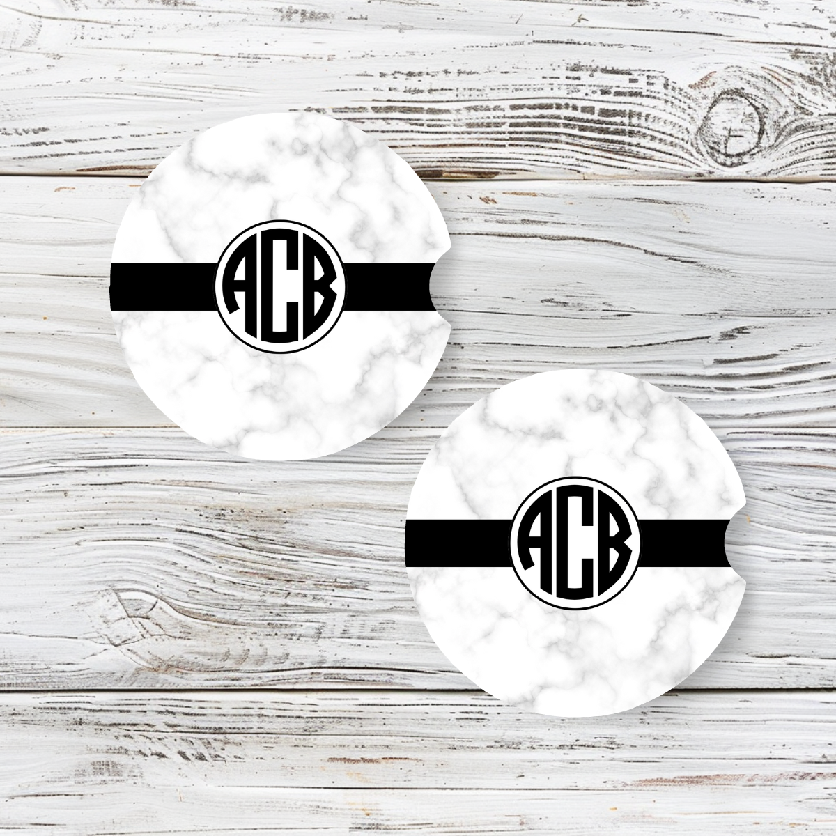 Personalized Car Coaster - Ava (Set of 2)