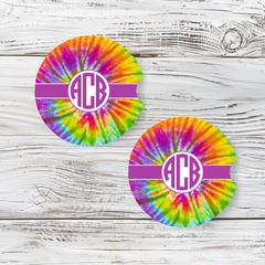 Personalized Car Coaster - Polly (Set of 2)