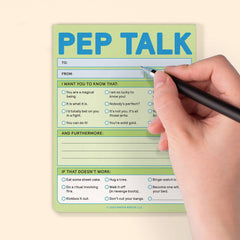 Pep Talk Nifty Note Pad