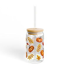 Bookish Fall 16oz Glass Can