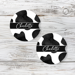 Personalized Car Coaster - Charlotte (Set of 2)
