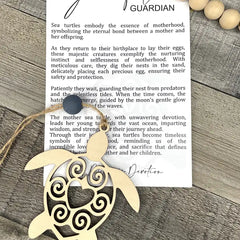 Story Ornament - Turtle - the Graceful Guardian