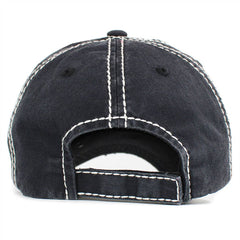 Classy Until Kickoff Vintage Washed Baseball Hat