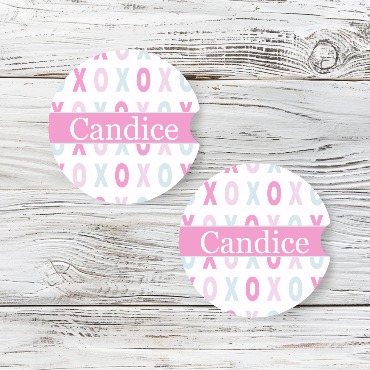 Personalized Car Coaster - Candice (Set of 2)