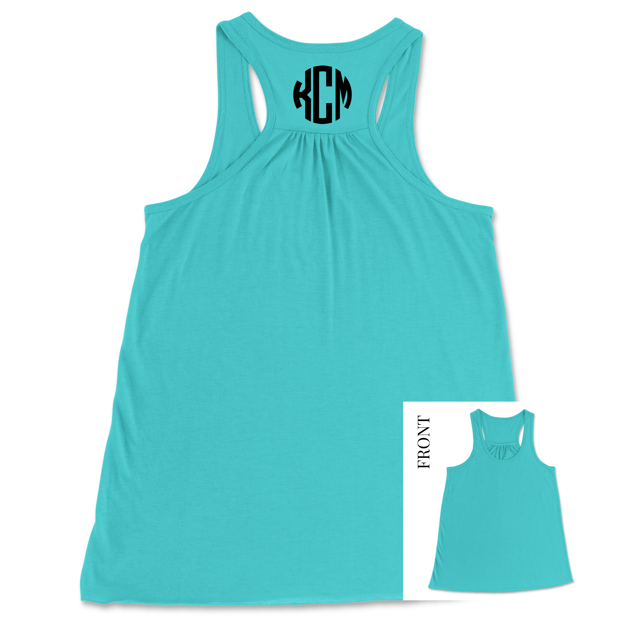 Monogrammed Flowy Tank Top