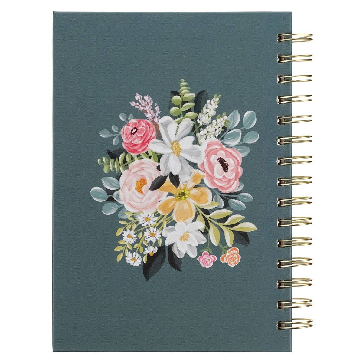 Journal Wirebound | Floral Love the Lord Matt. 22:37