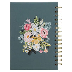 Journal Wirebound | Floral Love the Lord Matt. 22:37