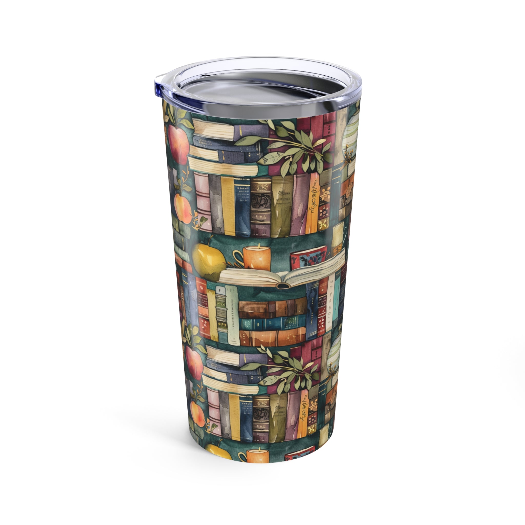 Watercolor Library Tumbler 20oz