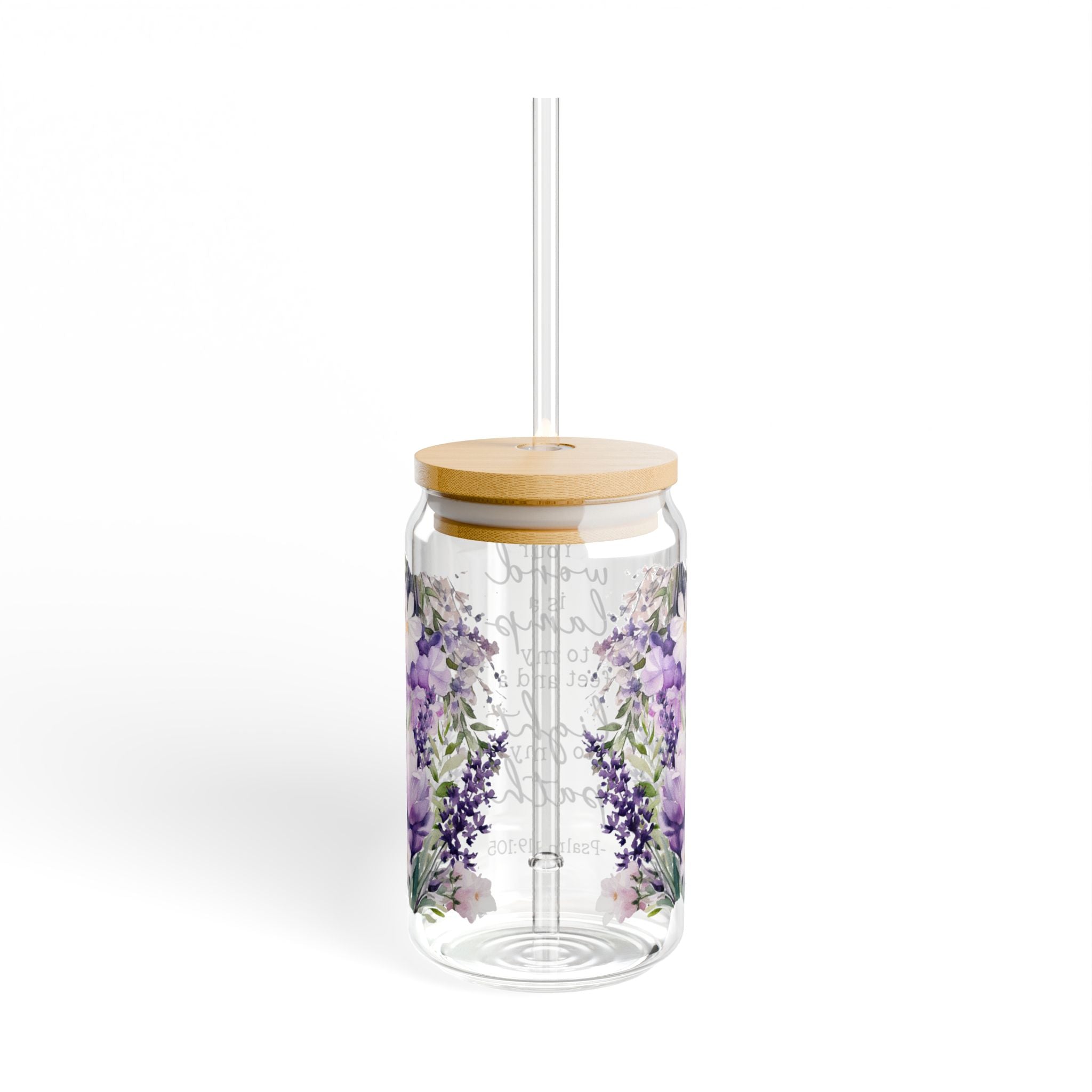 Your Word Is My Lamp 16oz Glass Can