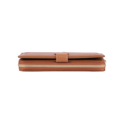 Leather Laser Cut Out Detail Wallet