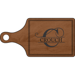 Personalized Split Initial Wooden Cutting Board