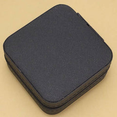 Black Travel Jewelry Organizer