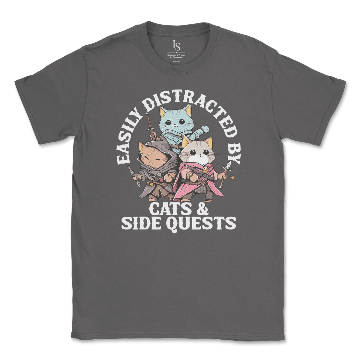 Cats & Side Quests T-Shirt