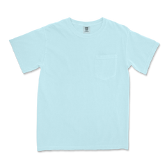 Monogrammed Comfort Colors Pocket Short Sleeve T-Shirt