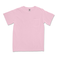 Monogrammed Comfort Colors Pocket Short Sleeve T-Shirt