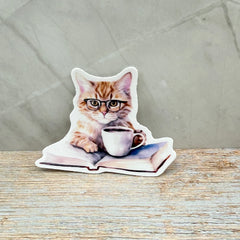 Java Kitty Sticker