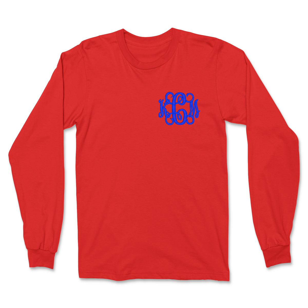 Monogrammed Game Day Long Sleeve T-Shirt - Montgomery Central High School