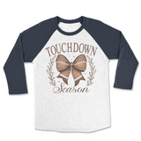 Touchdown Season Raglan Raglan - Navy