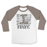 Indians Raglan