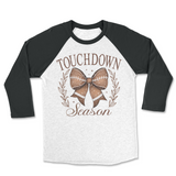 Touchdown Season Raglan Raglan - Black