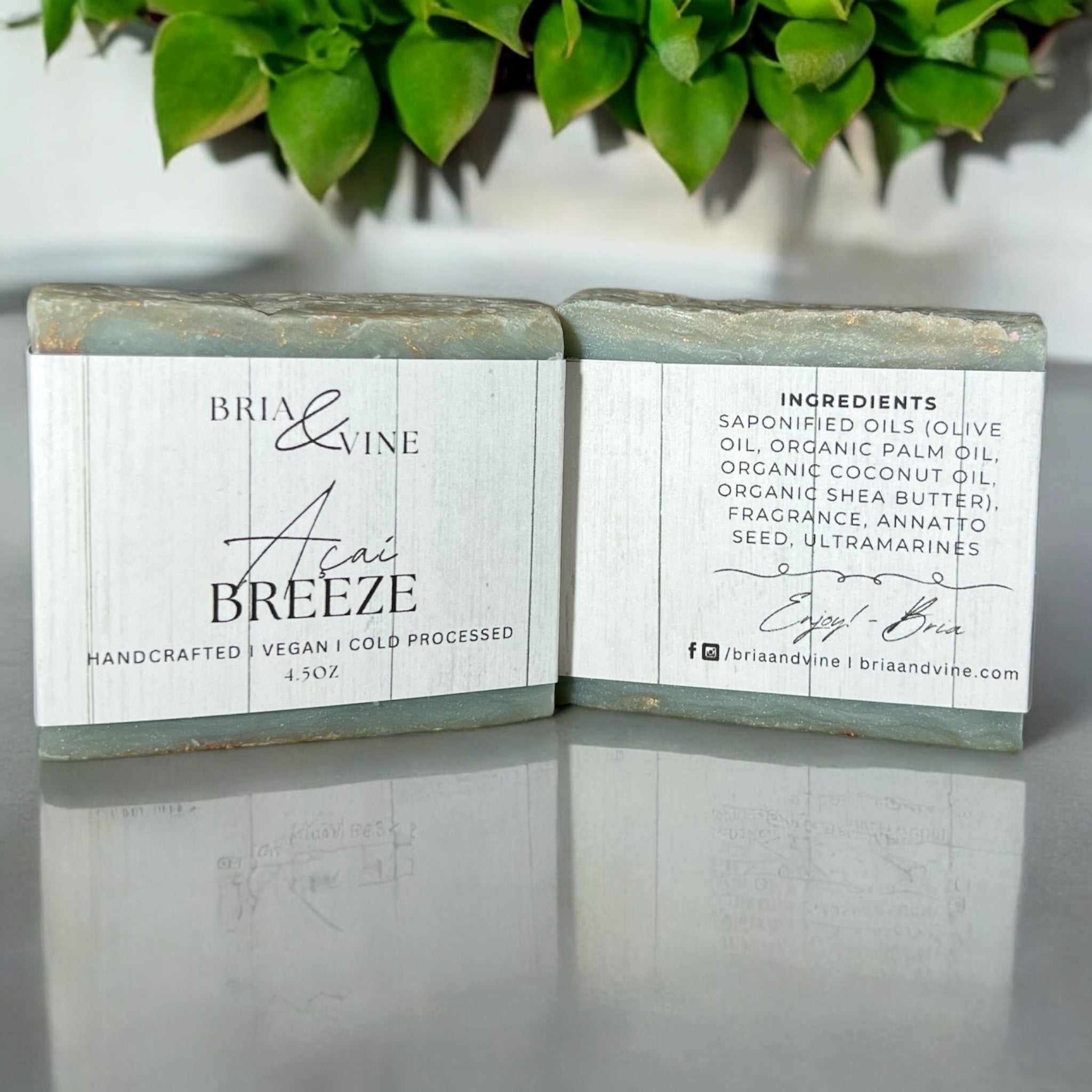 Acai Breeze Handmade Soap Bar