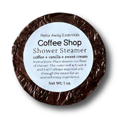 Aromatherapy Shower Steamer | Coffee Shop