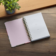 Journal Wirebound | Floral Love the Lord Matt. 22:37