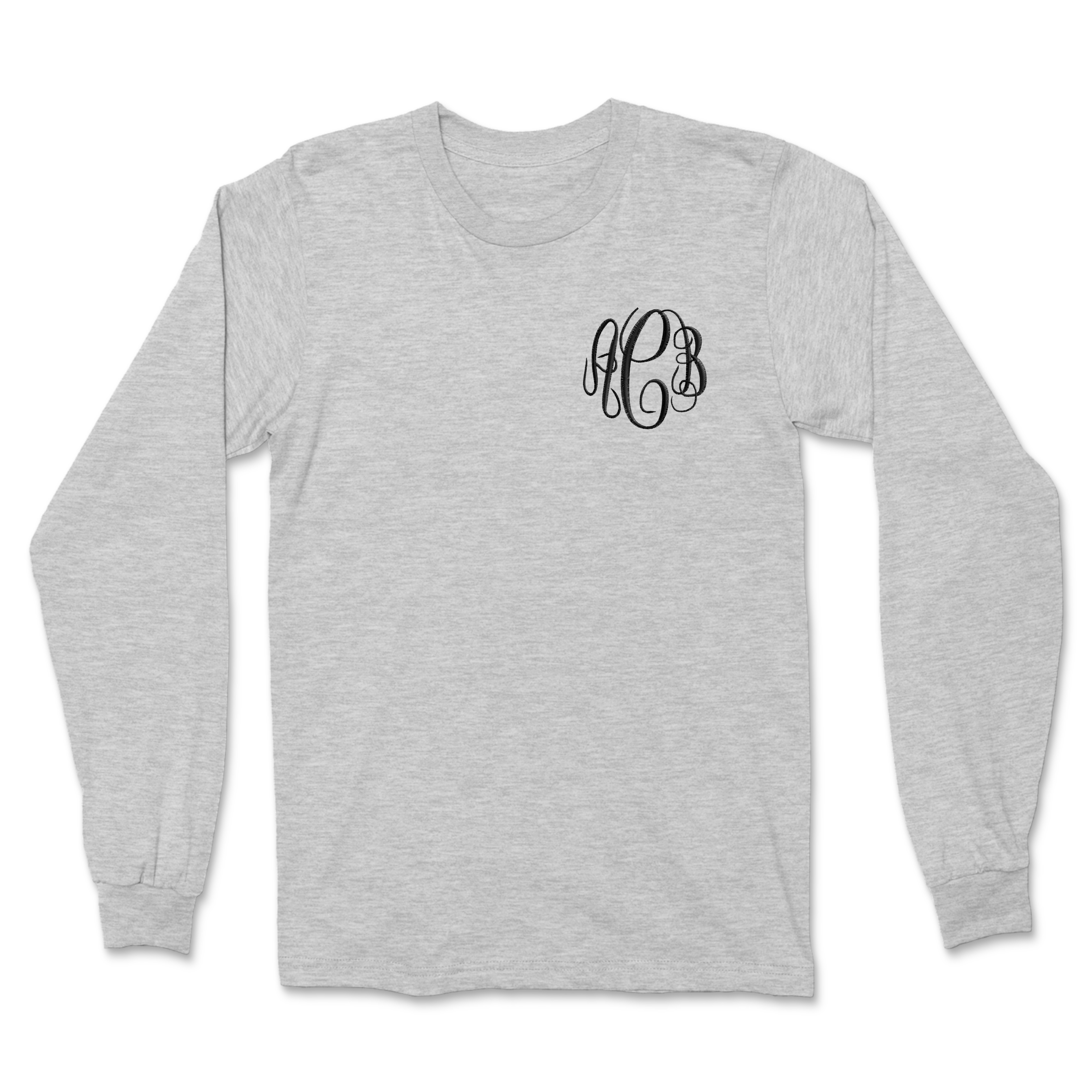 Monogrammed Long Sleeve T-Shirt