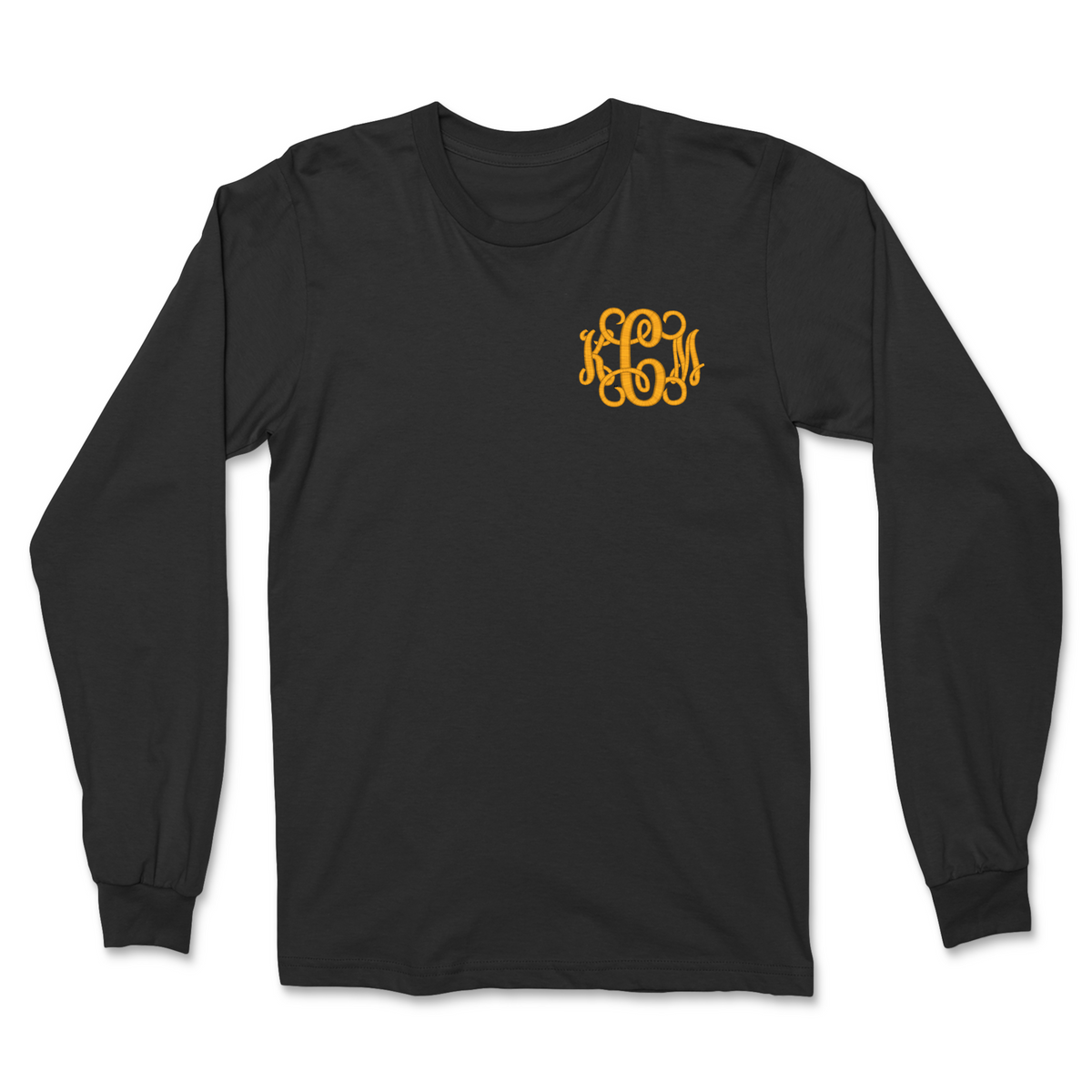 Monogrammed Game Day Long Sleeve T-Shirt