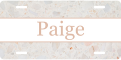 Personalized License Plate - Paige
