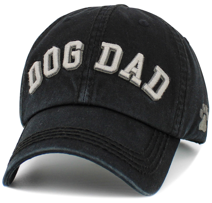 Dog Dad Hat - Black