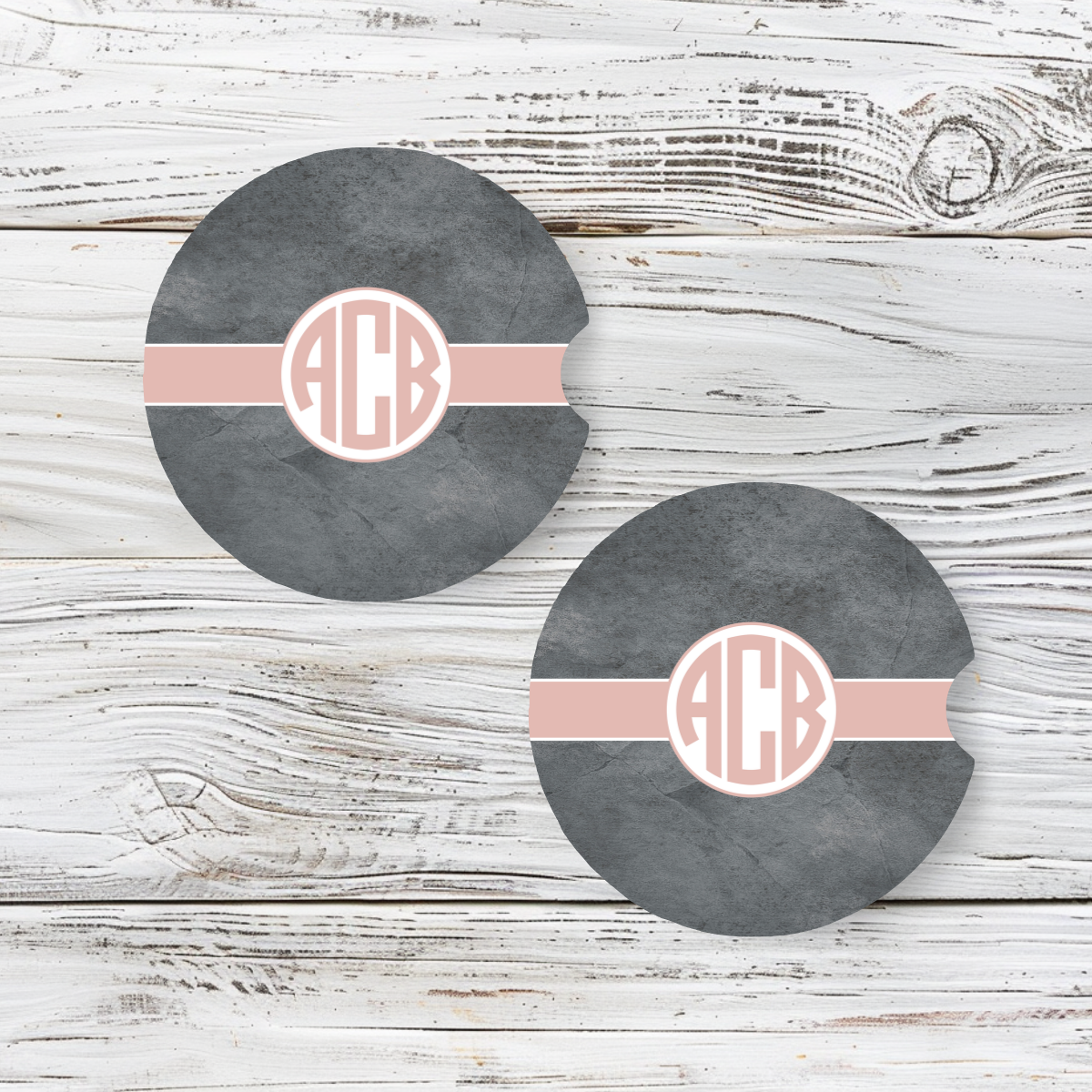Personalized Car Coaster - Harper (Set of 2)