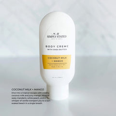Signature Body Creme | Coconut Milk + Mango