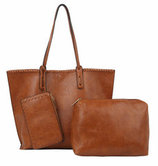 Monogrammed Hobo Purse - 3 Piece Set