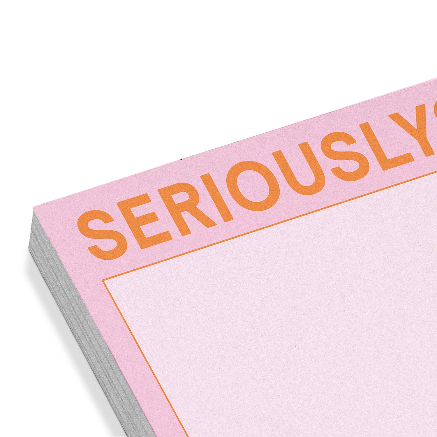 Seriously? Sticky Note